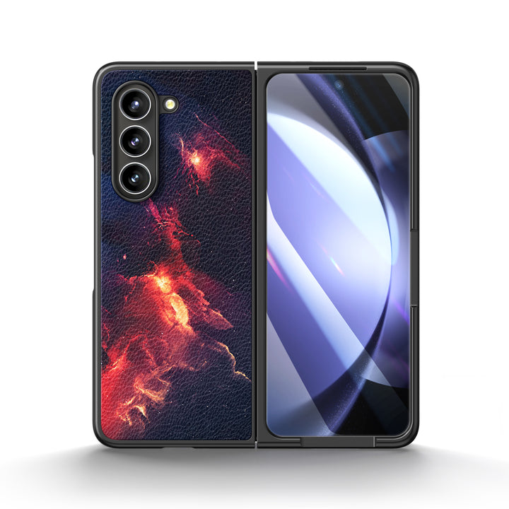 " Interstellar-Fire Cloud " | Samsung Tempered Glass Case