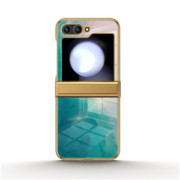 " Sand and Sea " | Samsung Electroplated Glass Case