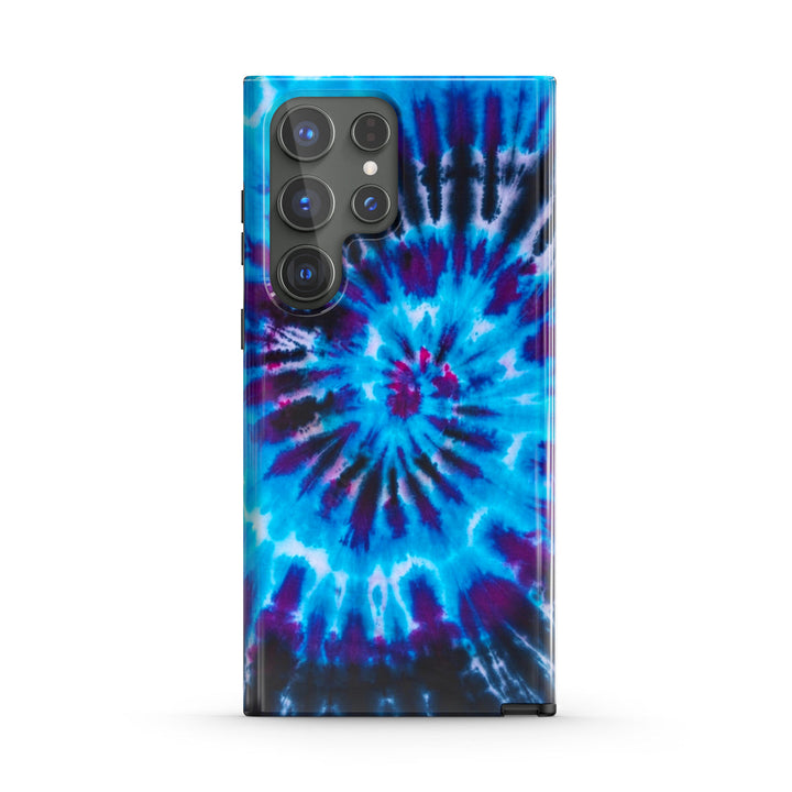 Samsung Tie Dye Series | " Thunder " Liquid Silicone Phone Case