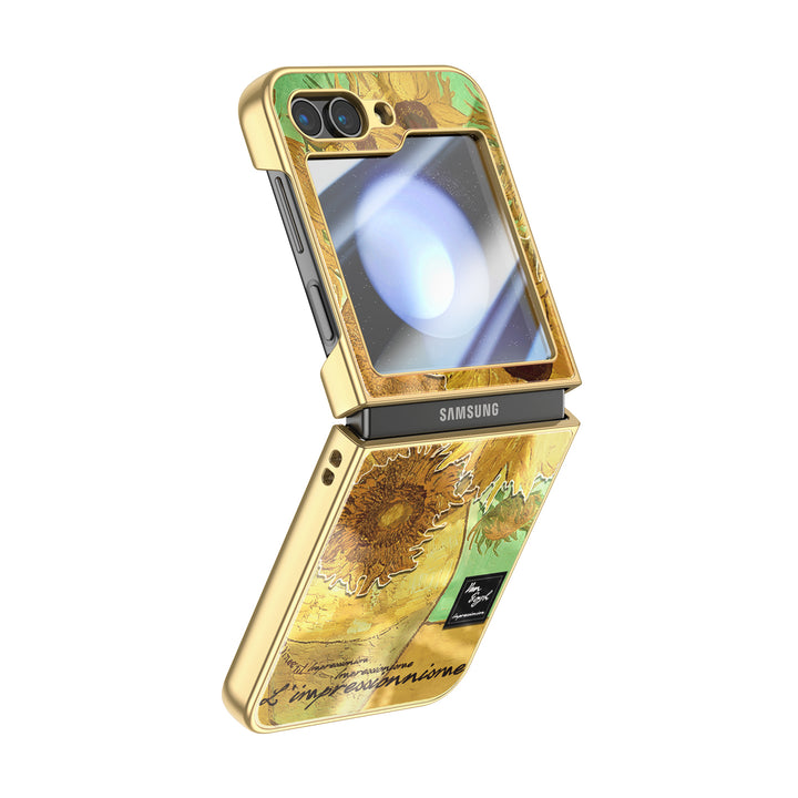 " Sunflower " | Samsung Electroplated Glass Case