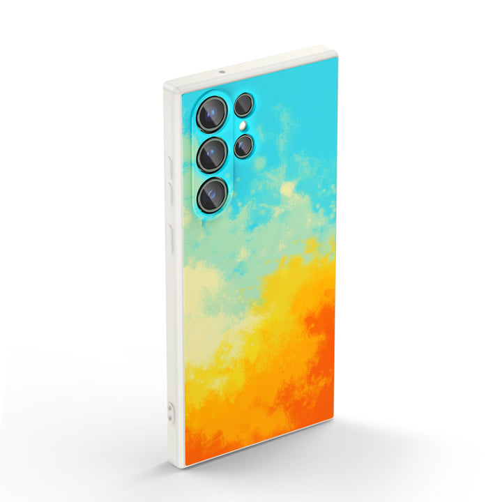 " Smoke Mango " | Samsung Liquid Silicone Case