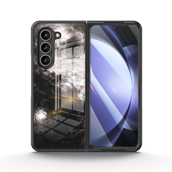 " Yin and Yang " | Samsung Tempered Glass Case