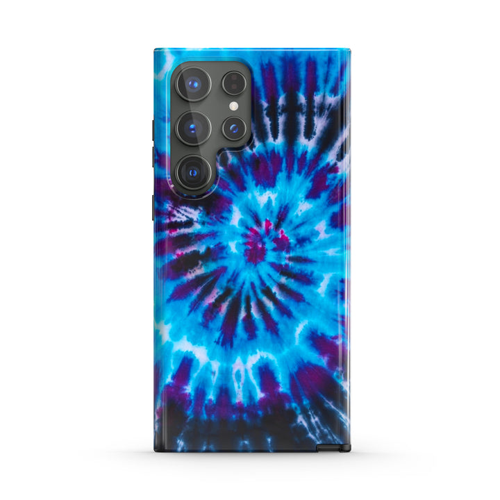 Samsung Tie Dye Series | " Thunder " Tempered Glass Phone Case