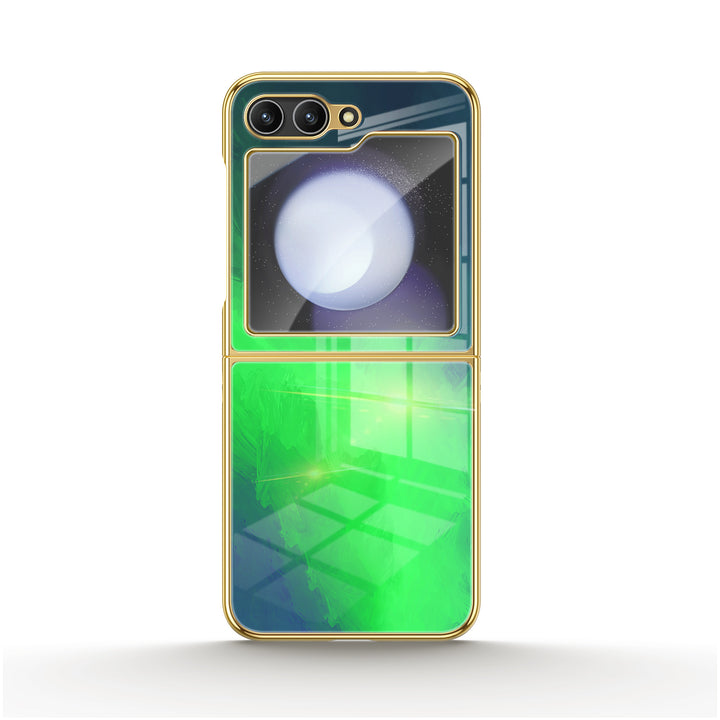 " Elf Green " | Samsung Electroplated Glass Case