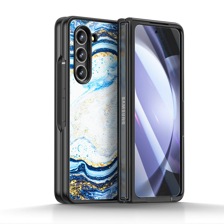 " Deep Sea " | Samsung Tempered Glass Case