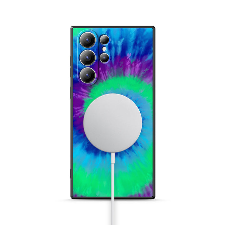 Samsung Tie Dye Series | " Aurora " Liquid Silicone Phone Case