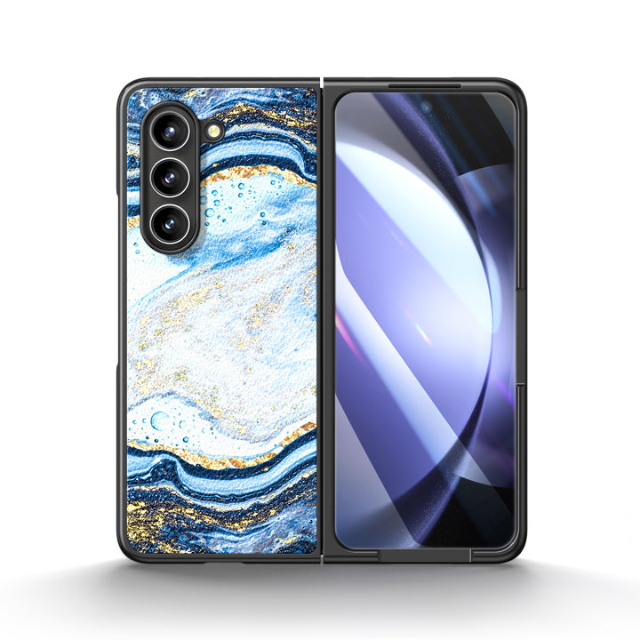 " Deep Sea " | Samsung Tempered Glass Case