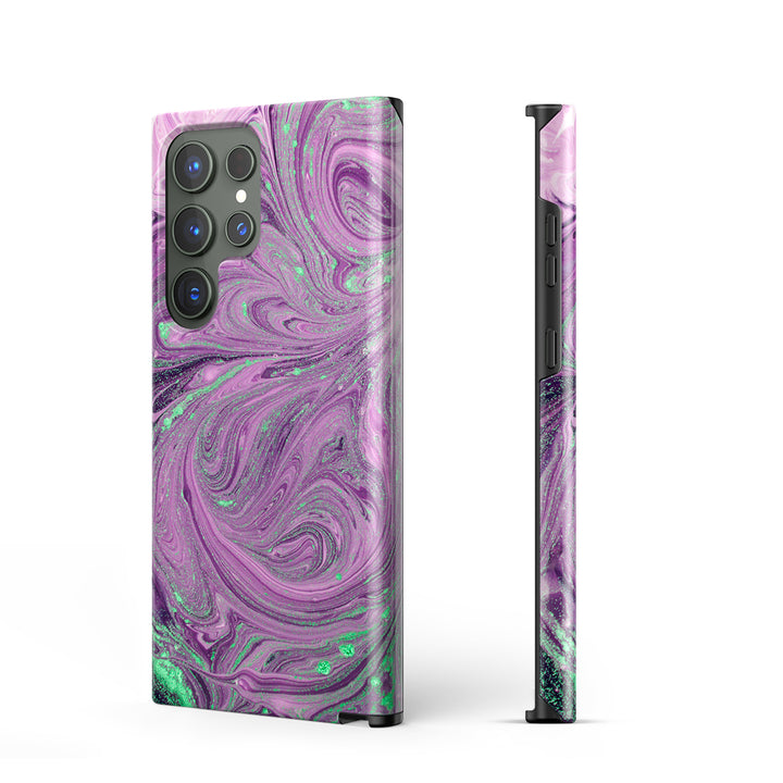 Samsung Gilt Series | " Violet " Liquid Silicone Phone Case