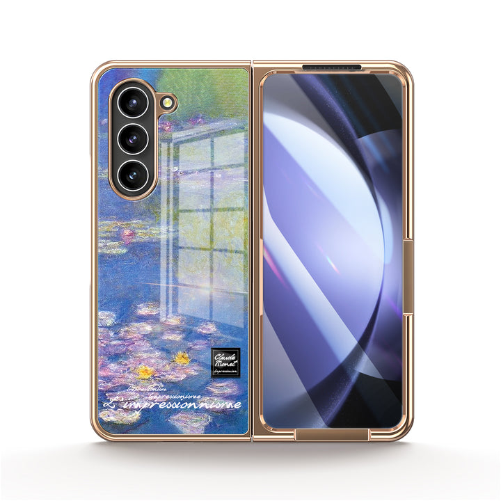 " Water lilies " | Samsung Tempered Glass Case