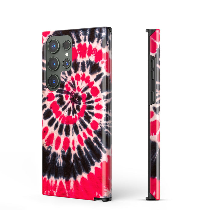 Samsung Tie Dye Series | " Ninja " Liquid Silicone Phone Case