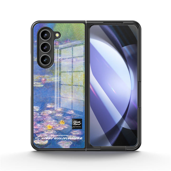 " Water lilies " | Samsung Tempered Glass Case