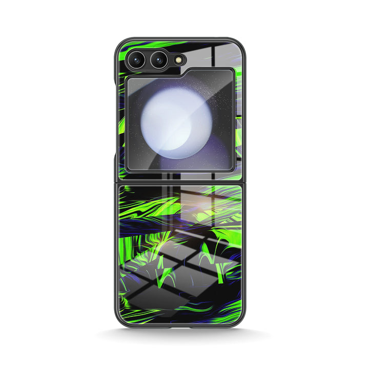 " Spy Green " | Samsung Electroplated Glass Case