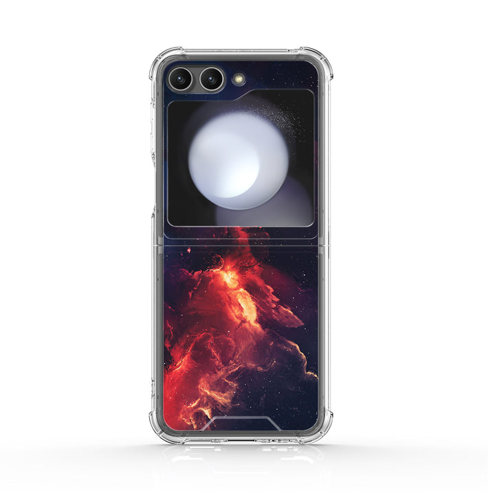 " Interstellar-Fire Cloud " | Samsung Electroplated Glass Case