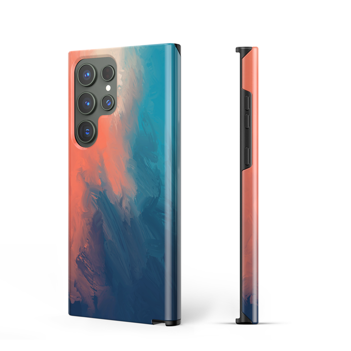 " Blue Orange " | Samsung Tough Case