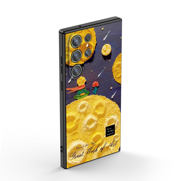 Samsung Oil Painting Series |  " The Little Prince-Meteor " Liquid Silicone Phone Case