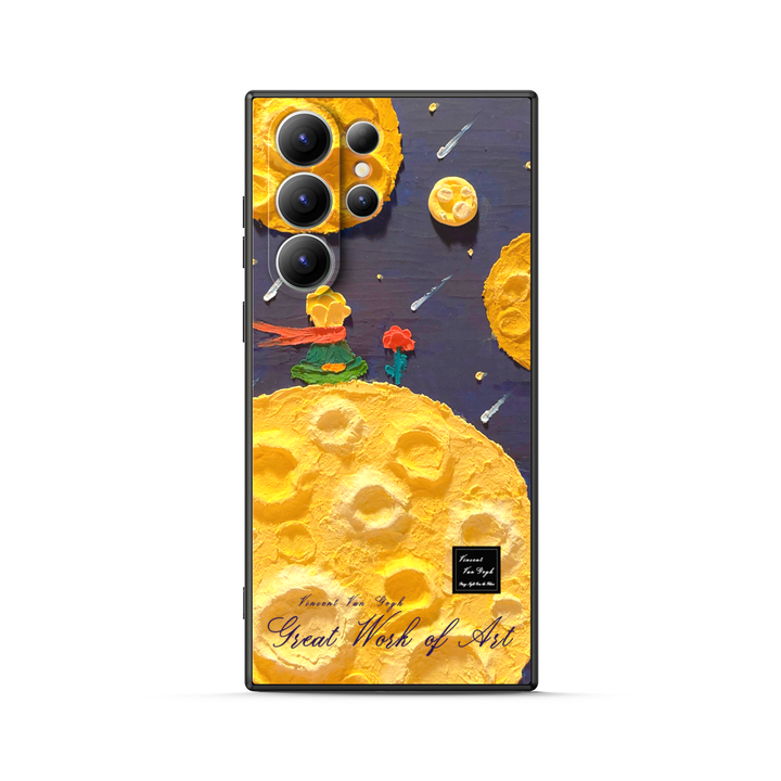 Samsung Oil Painting Series |  " The Little Prince-Meteor " Liquid Silicone Phone Case