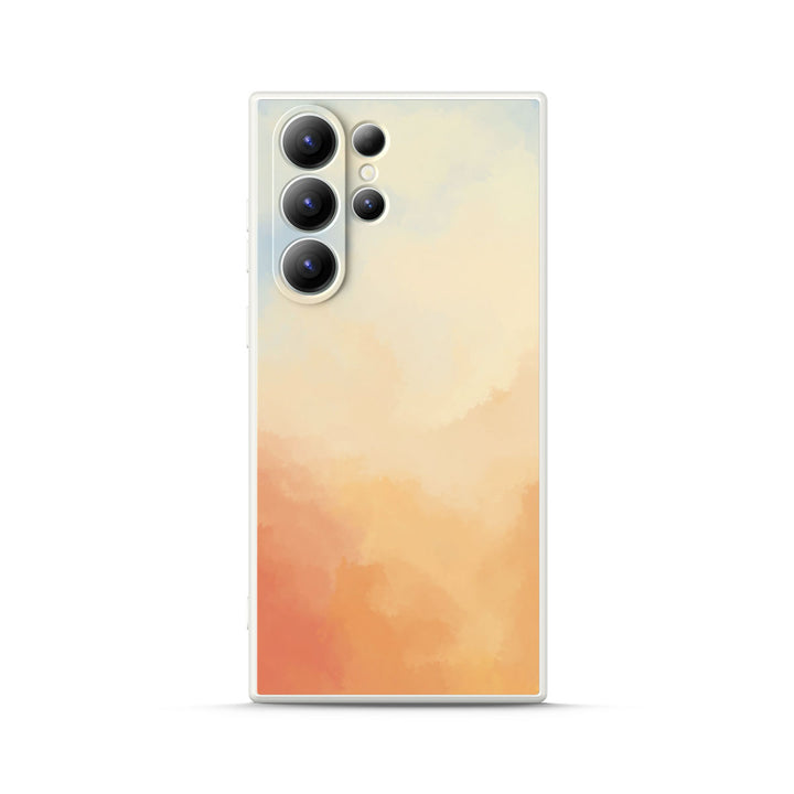 Samsung Watercolor  Series | " Sunset " Tempered Glass Phone Case