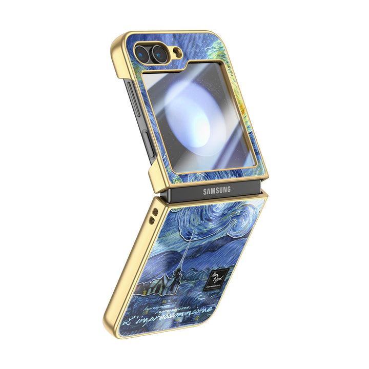 " The Starry Night " | Samsung Electroplated Glass Case