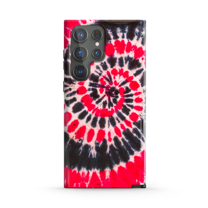 Samsung Tie Dye Series | " Ninja " Tempered Glass Phone Case