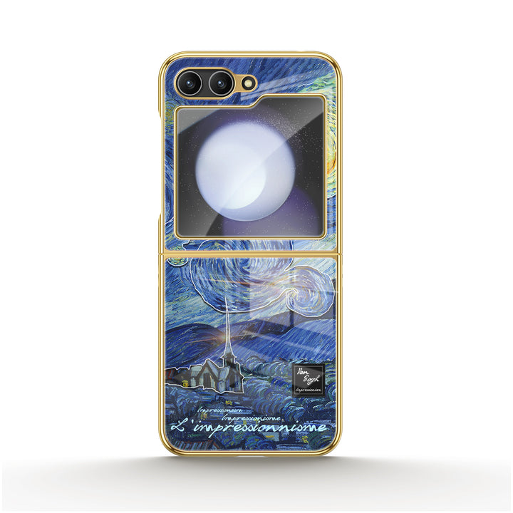 " The Starry Night " | Samsung Electroplated Glass Case