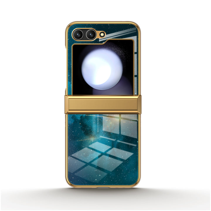 " Starry Night " | Samsung Electroplated Glass Case