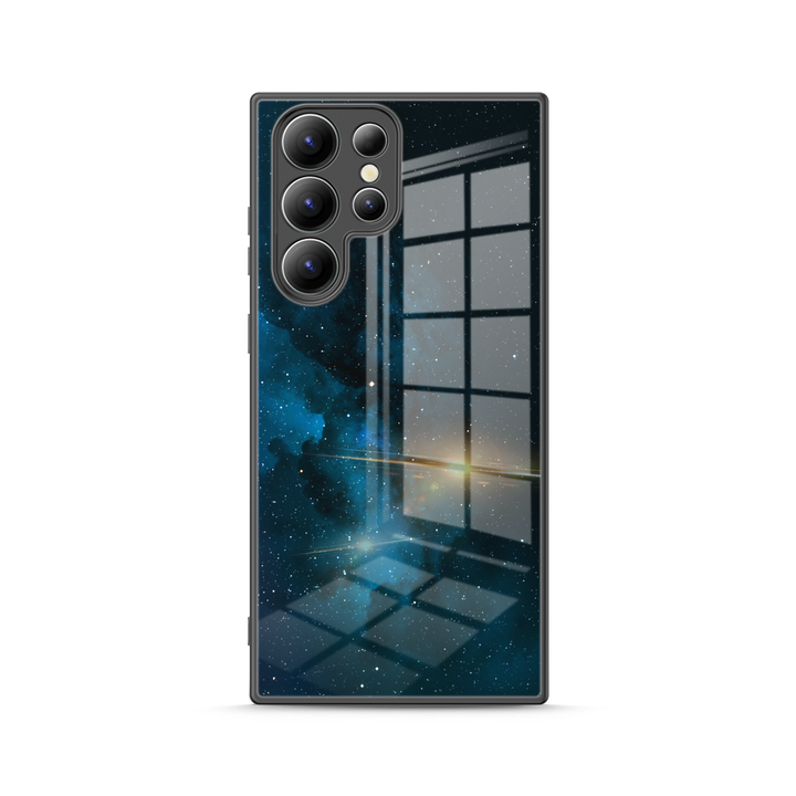 Samsung Galaxy Series | " Starry Night " Tempered Glass Phone Case