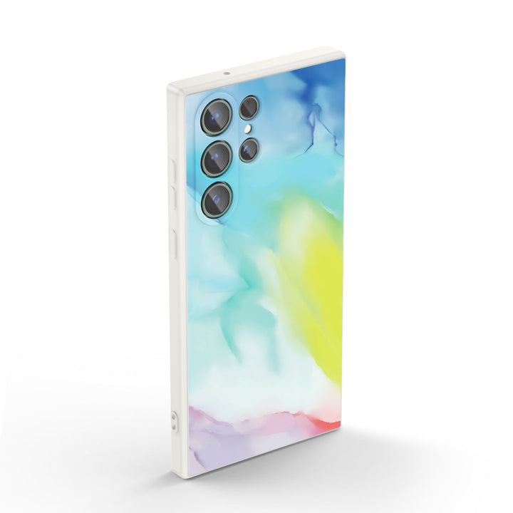 " Foggy Color " |  Samsung Liquid Silicone Case