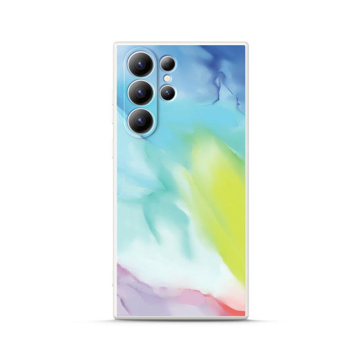 " Foggy Color " |  Samsung Liquid Silicone Case