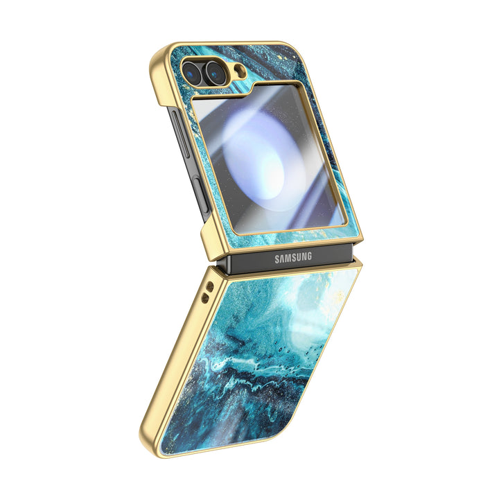 " Ocean Star " | Samsung Electroplated Glass Case