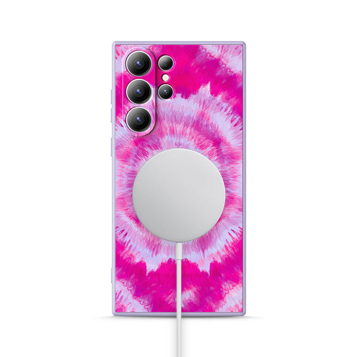 Samsung Tie Dye Series | " Pink Buds " Tough Phone Case