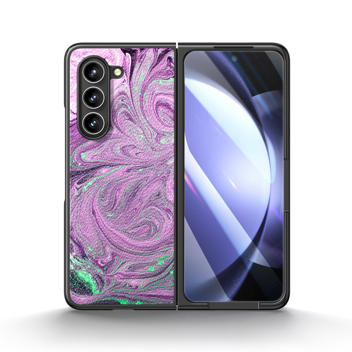 " Violet " | Samsung Tempered Glass Case