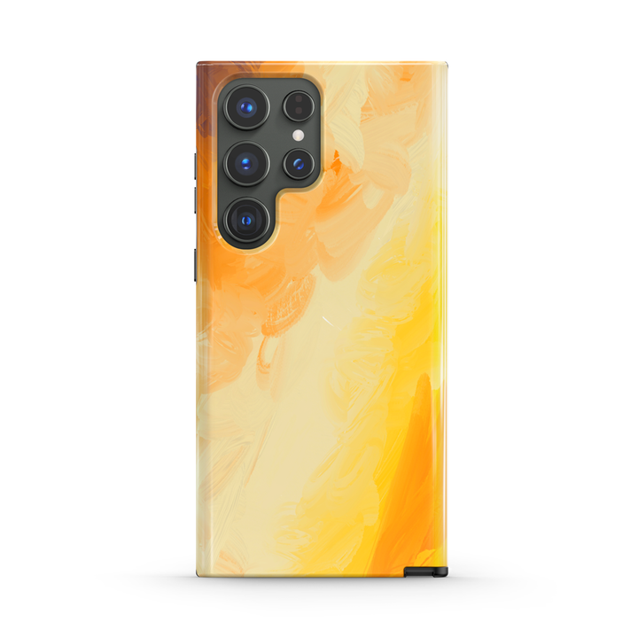 " Smoked Orange " | Samsung Liquid Silicone Case