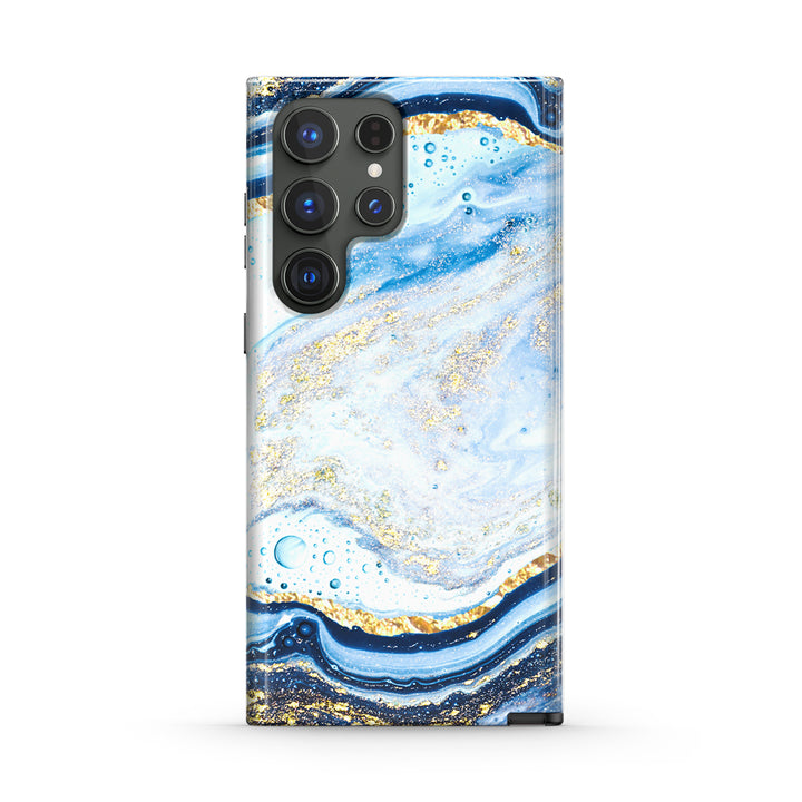 Samsung Gilt Series | " Deep Sea " Liquid Silicone Phone Case