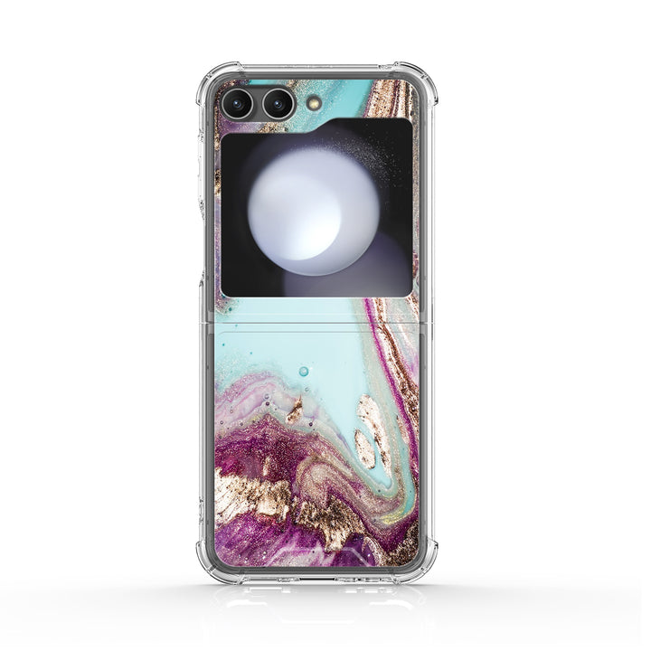 " Purple Sand " | Samsung Electroplated Glass Case