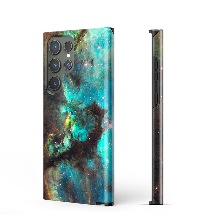 Samsung Galaxy Series | " Milky Way-Star Pupil " Liquid Silicone Phone Case