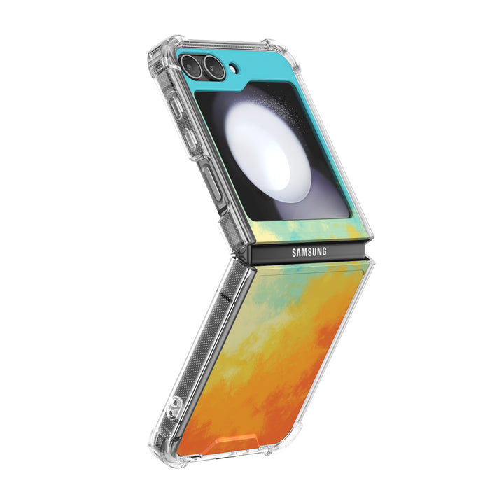 " Smoke Mango " | Samsung Electroplated Glass Case