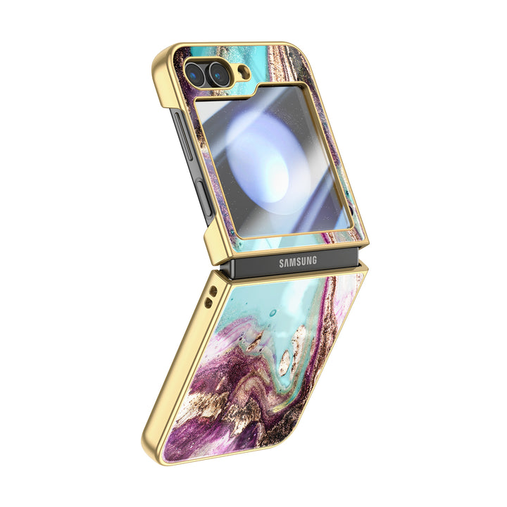 " Purple Sand " | Samsung Electroplated Glass Case