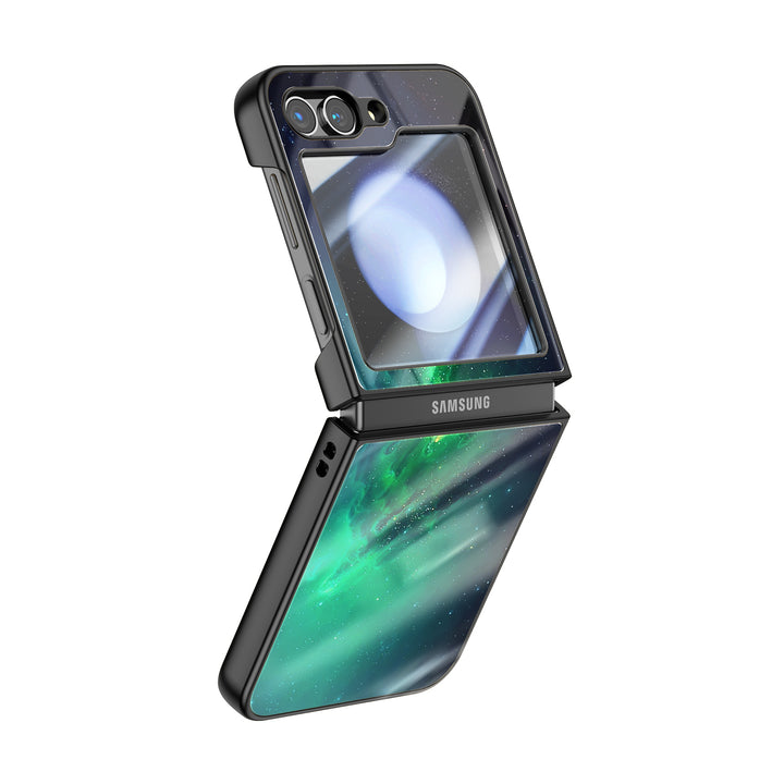 " Milky Way-Aurora " | Samsung Electroplated Glass Case