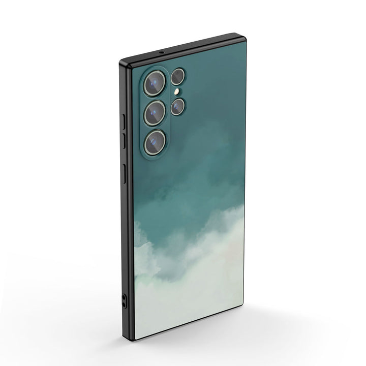 " Foggy Green " | Samsung Liquid Silicone Case