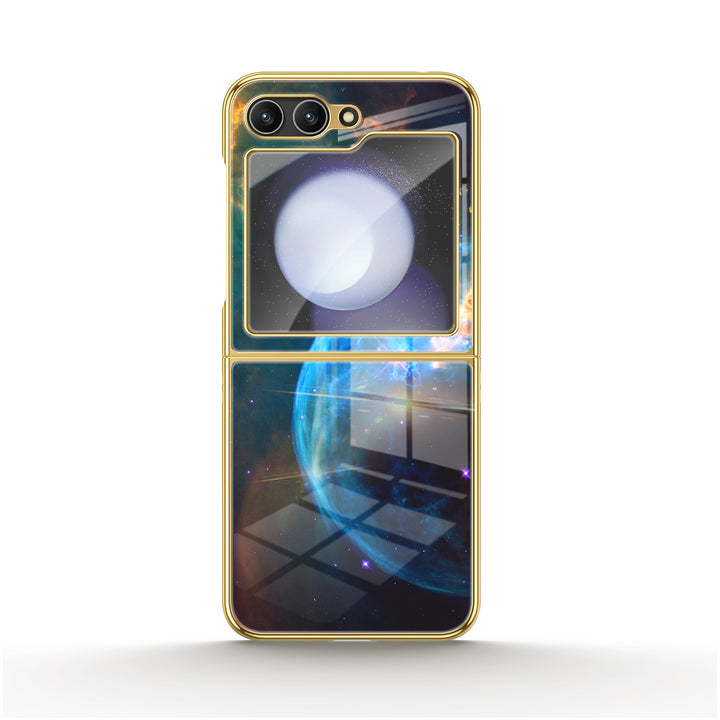 " lnterstellar Legend " | Samsung Electroplated Glass Case