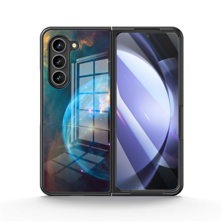 " lnterstellar Legend " | Samsung Tempered Glass Case