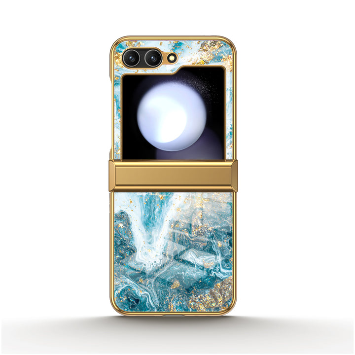 " Hurricane Waves " | Samsung Electroplated Glass Case