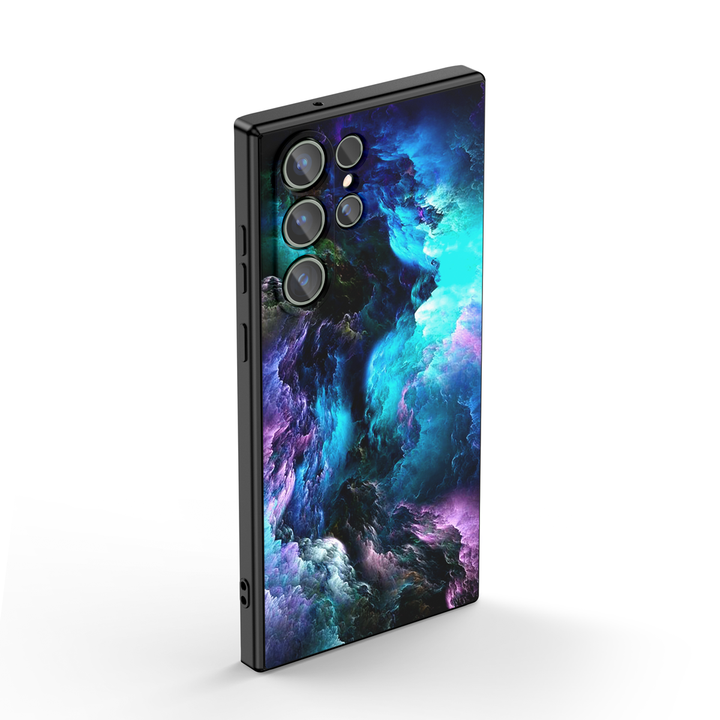 Samsung Galaxy Series | " Nebula-Abyss " Liquid Silicone Phone Case