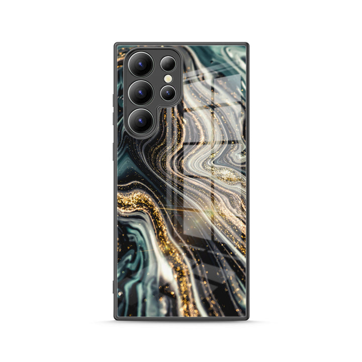 Samsung Gilt Series | " Black Starry Night " Tough Phone Case