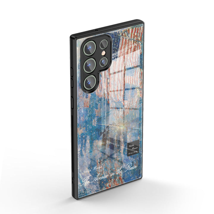 Samsung Oil Painting Series |  " The Avenue in the Rain " Tough Phone Case