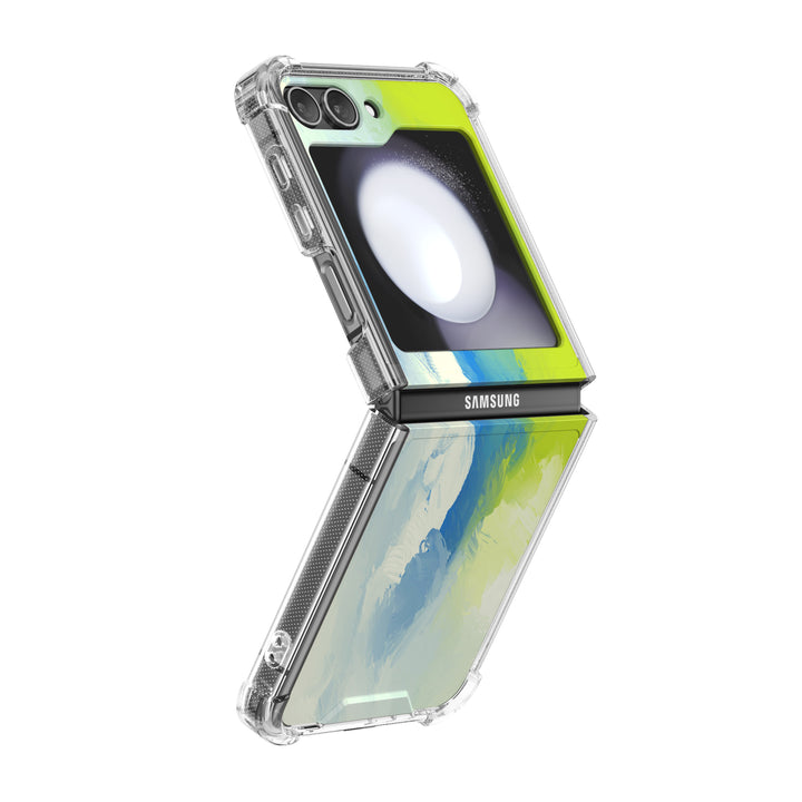 " Grossland Green " | Samsung Electroplated Glass Case