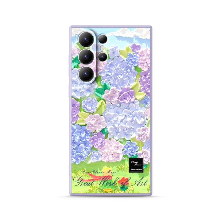 Samsung Oil Painting Series |  " The Little Prince-sea of Flowers " Tempered Glass Phone Case