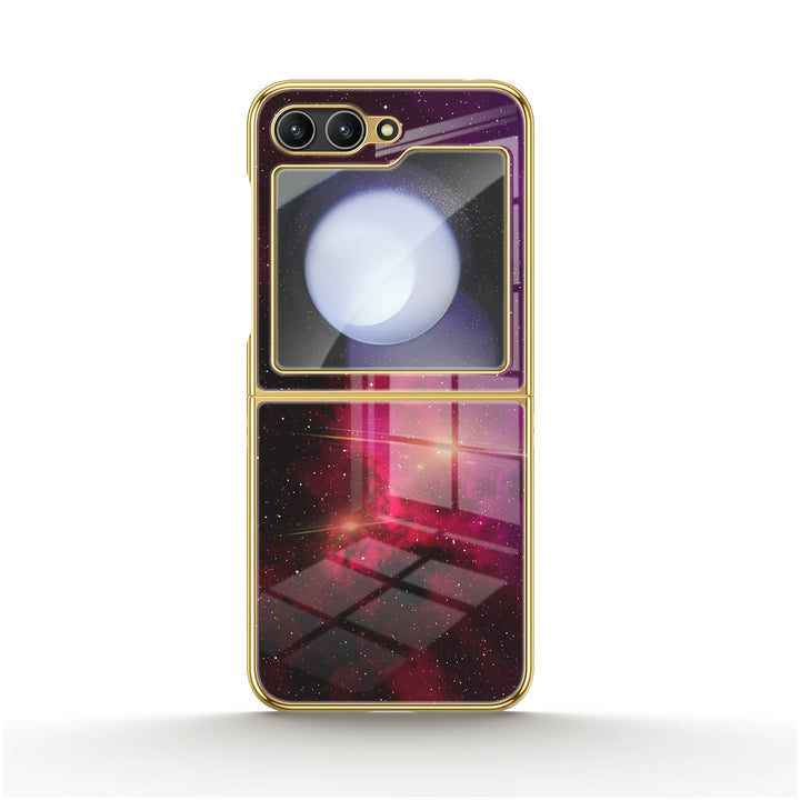 " Starry Night-Silence " | Samsung Electroplated Glass Case