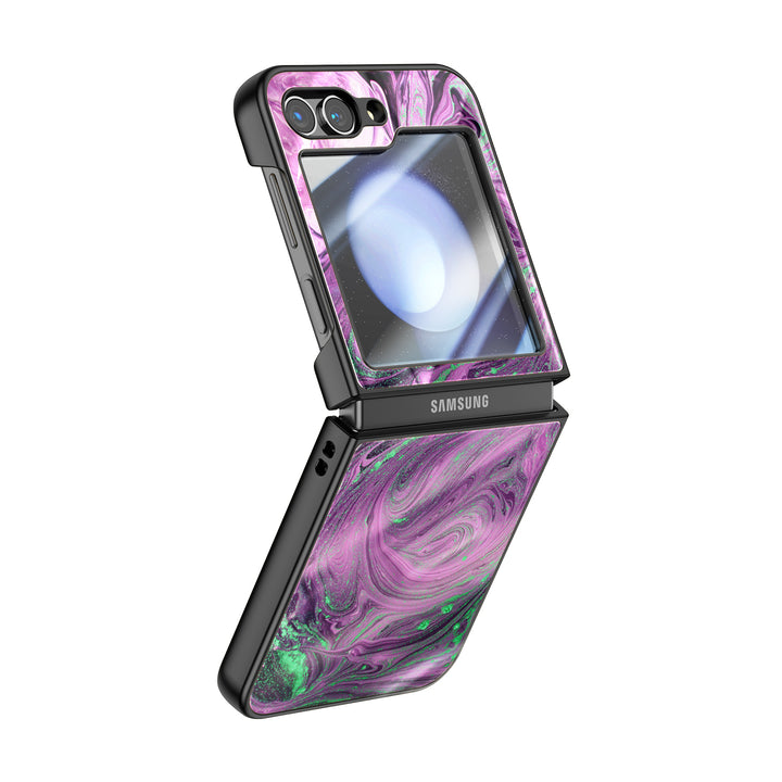 " Violet " | Samsung Electroplated Glass Case