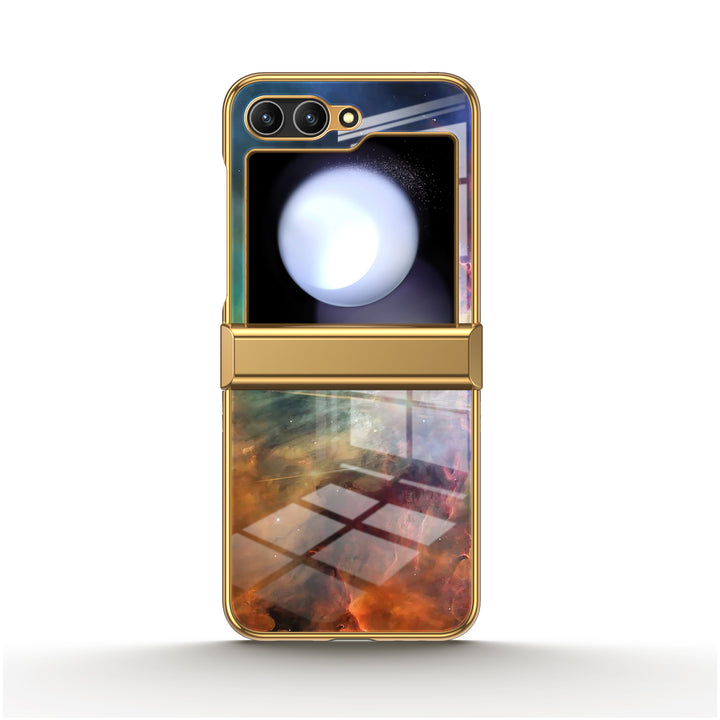 " Cloud Galaxy "  | Samsung Electroplated Glass Case